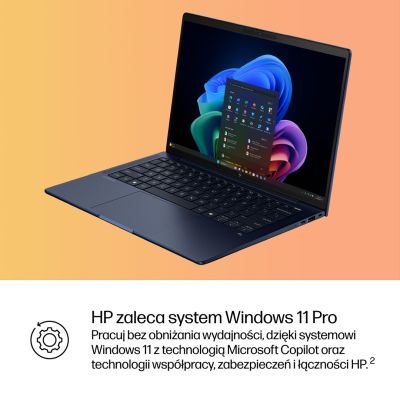 19. HP EliteBook X G1i 14 inch Notebook Next Gen AI PC Copilot+ PC Intel Core Ultra 7 258V Laptop 35.6 cm (14") 2K 32 GB LPDDR5x-SDRAM 1 TB SSD Wi-Fi 7 (802.11be) Windows 11 Pro Blue