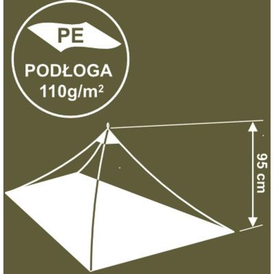 5. MOSQUITO NET TENT 200X120X95CM ENERO CAMP