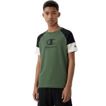 Champion SS Tee Kids T-Shirt Green 307719 GS548