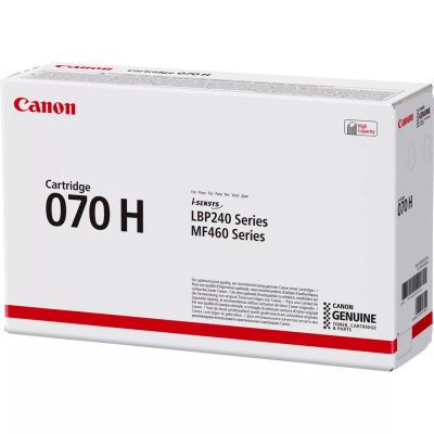 2. Canon 070H Toner Cartridge 1pc Original Black