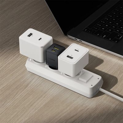 8. Baseus Palm 30W USB-C USB-A Wall Charger - Black