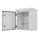 20. WALL-HUNG RACK CABINET 10" HERMETIC IP55 WALL/POLE MOUNTING 320X220X400 GRAY LANBERG (ASSEMBLED)