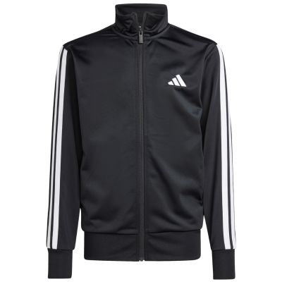 3. adidas Essentials Climacool Kids 3 Stripes Training Tracksuit 205 Black JD6502