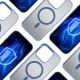 14. 3mk Frosty MagCase Blue Case for Apple iPhone 15 Pro - Blue