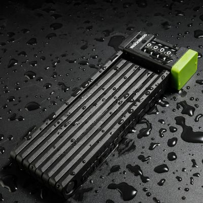 4. Rockbros 829 Folding Code Bike Lock - Black