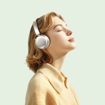 3. Acefast H8 Wireless On-Ear Headphones with ANC - Gold