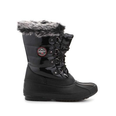 7. Geographical Norway Jenny Black Winter Boots