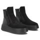 4. Women's leather ankle boots on a black platform Filippo DBT8077/26