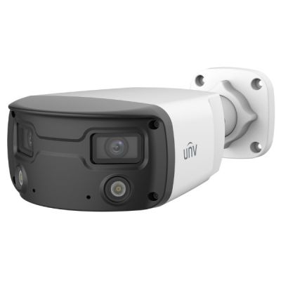 IPC2K28SE-ADF40KMC-WL-I0 panoramic IP camera ColorHunter - 8 Mpx 2 x 4.0 mm Uniview