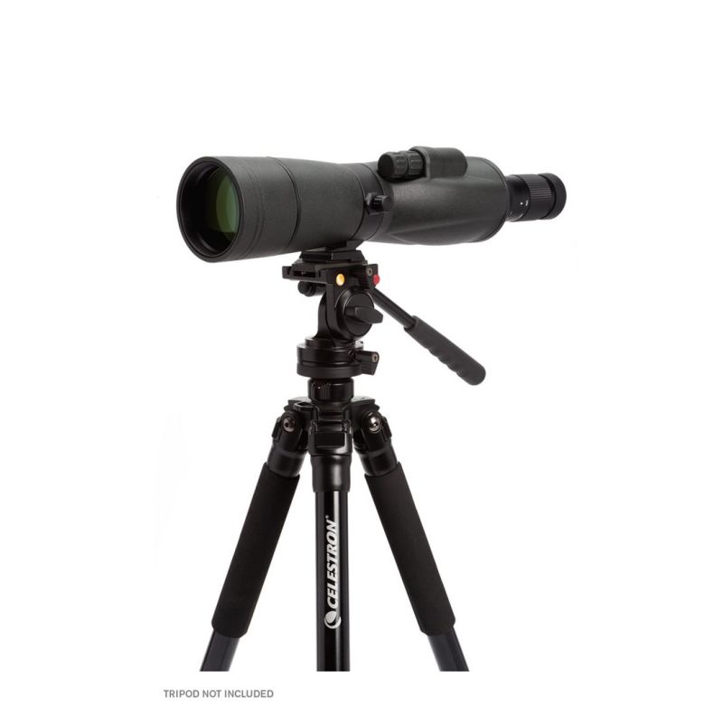 13. Celestron TrailSeeker 65 Scope 48x BaK-4 Black