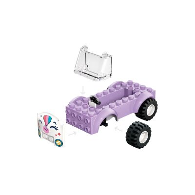 5. LEGO Friends 42675 Unicorn Cake Delivery Truck