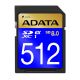 4. ADATA Premier Extreme SD8.0 SDXC 512 GB Class 10 UHS-I/U3 V30