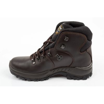3. Grisport men's trekking shoes Marrone leather waterproof ankle boots