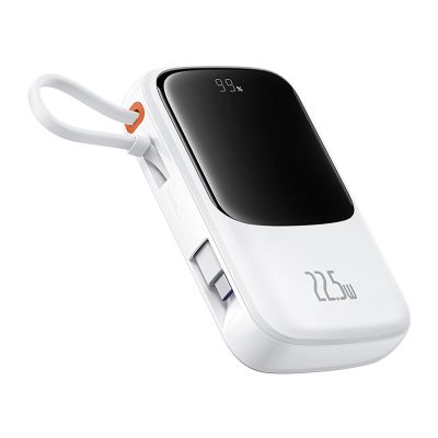 2. Baseus Qpow Pro+ Power Bank 22.5W 10000mAh USB-C - White