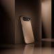 8. Puro Icon Mag Pro Liquid Silicone Case for iPhone 17 Air, MagSafe Compatible, with Camera Protection and Aluminum Buttons - Brown