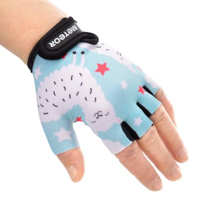 8. Meteor Kids Alpacas Jr 17394 cycling gloves size M