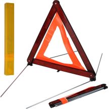 WARNING TRIANGLE WITH SHELL CASE