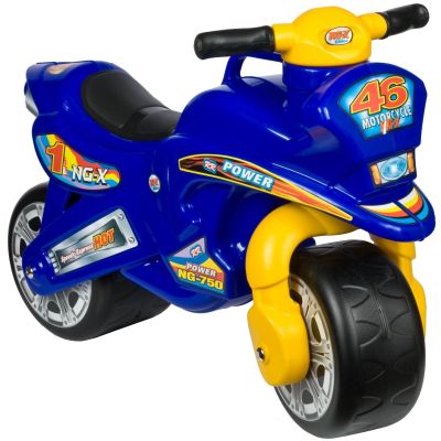 4. Riding toy car SPEED ENERO 68x29x49/32cm YELLOW BLUE