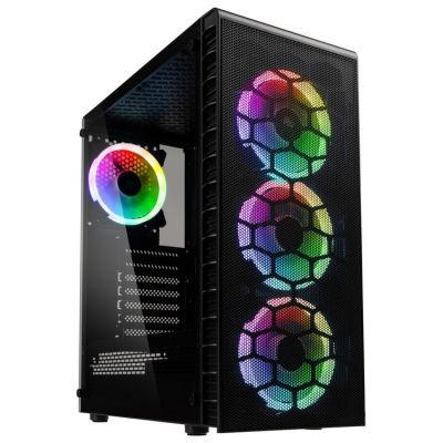 Kolink Observatory Lite Mesh RGB Mid Tower - Black