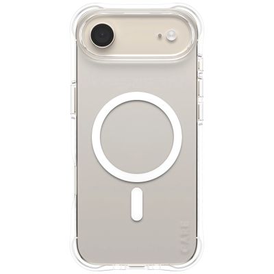 2. CARE by PanzerGlass Fashionable Samba Case w. White MagSafe for iPhone Air - Transparent