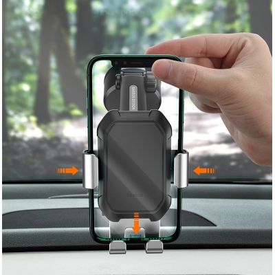 15. Baseus telescopic gravity car holder for the windshield black (SUYL-TK01)