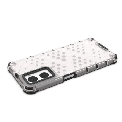 12. Honeycomb case armored cover with gel frame Oppo A76 / Oppo A36 / Realme 9i transparent