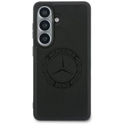 3. Mercedes Vintage Logo MagSafe Case for Samsung Galaxy S26 - Black