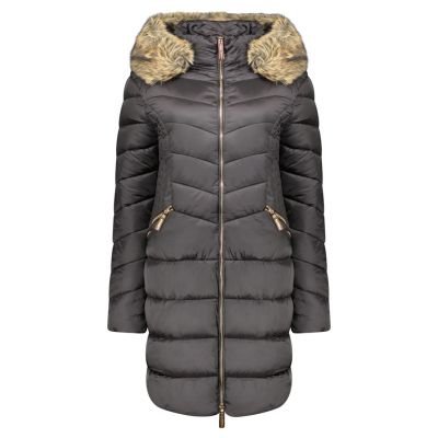 2. Women’s parka Geographical Norway BOLOLITA BLACK DB LADY 0116-1 (WZ7484F/GN-BLACK)