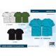 3. Men's T-shirt LEONE LSM924/S16 turquoise "L"
