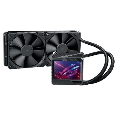 4. ASUS ROG RYUJIN II 240 Processor All-in-one Liquid Cooler 12 cm Black 1 pc.