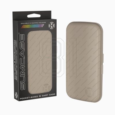 Harrows Slimcase 6 Stone Beige Dart Case