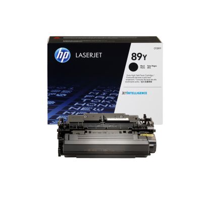 125. HP 89Y Original Black LaserJet Toner Cartridge, Extra High Yield