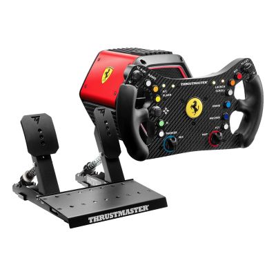 3. Thrustmaster T818 Ferrari 488 GT3 Simulator Black, Red USB Steering Wheel + Pedals Analog/Digital PC
