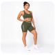 2. Women's ARMY GREEN COMBATWEAR Compression Shorts | DBX Bushido