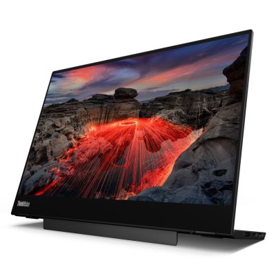 26. Lenovo ThinkVision Monitor 14.0" M14t Gen 2 Touch 16:9 IPS Panel 2240 x 1400 Lift USB Hub DP