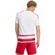 4. adidas Men's Hooped 26 Jersey White-Red KF3388