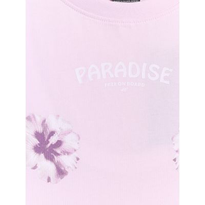 6. Women's loose T-shirt with print 4F 4FRSS26TTSHF3882-56S