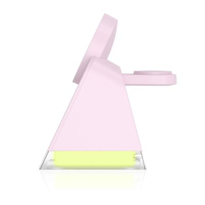 5. Tech-Protect QI15W-A43 3in1 MagSafe Inductive Charger - Pink