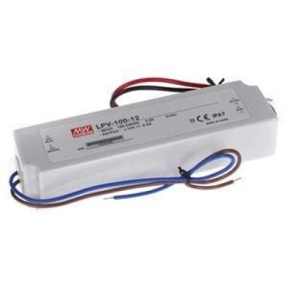 IMPUL POWER SUPPLY LED100W 12V 8.5A IP67