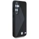 4. BMW Leather Oversized Stripes MagSafe case for Samsung Galaxy S25 - black