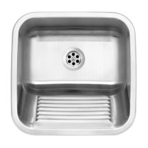 DEANTE 1-BOWL UTILITY SINK, INSERTED OR WALL-MOUNTED (ZYK_010A)