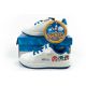 10. Leomil children's sports shoes Sonic sneakers lightweight with velcro white
