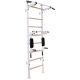 64. GYMNASTIC LADDER, HAND BAR, BENCH, CHILDREN'S ACCESSORIES, WHITE MAT BENCHK 414