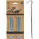 12. TENT PEGS 17CM SET 10 PCS METAL REDCLIFFS