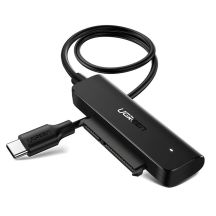 Ugreen adapter HDD SSD 2.5'' SATA III 3.0 - USB Type C 3.2 Gen 1 (SuperSpeed ​​USB 5 Gbps) black (70610 CM321)
