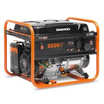 Daewoo GDA 6500 Generator 5000 W 30 l Petrol Orange, Black
