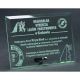 9. Engraved glass trophy