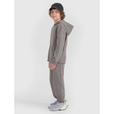 2. Boy's zip-up hoodie sweatshirt 4F 4FJRAW25TSWSM2488-22S