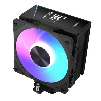 12. MODECOM CPU COOLER VOLCANO 0C T102 LCD ARGB BLACK