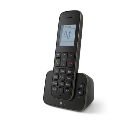 2. Telekom Sinus PA 207 Plus 1 Analog/DECT Telephone Caller Name and Identification Black